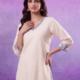 Anika Ivory Embroidered Kurta Set
