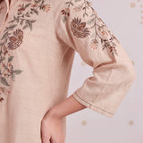 Saesha Butter Ivory Embroidered Co-ord Set