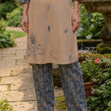Maneri Blue Printed Kurta Set