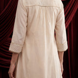 Ivory Embroidered Chanderi Suit Set