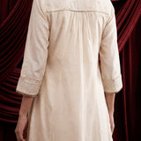Ivory Embroidered Chanderi Suit Set