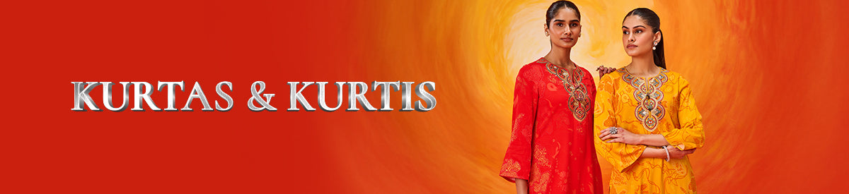 Woman in floral pink kurta sipping a drink beside a bicycle filled with flowers — spotlighting Kurtas & Kurtis collection