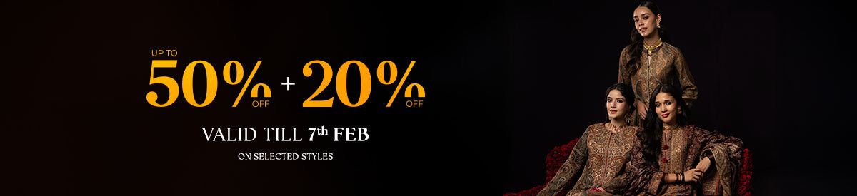 Minimal salmon pink graphic announcing Lakshita’s Just End of Season Sale in clean, elegant text