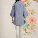 Maitri Spa Embroidered A-line Tunic
