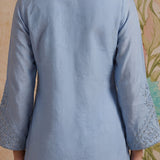 Tiri Spa Monochrome Embroidered Shirt