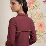 Viona Pink Monochrome Kurta for Women