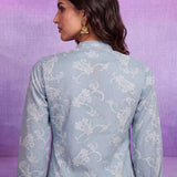 Spa Ethnic Motifs Embroidered Regular Thread Work Pure Cotton Kurta with Trousers