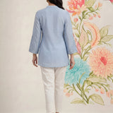 Tiri Spa Monochrome Embroidered Shirt