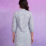 Spa Ethnic Motifs Embroidered Regular Thread Work Pure Cotton Kurta with Trousers