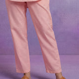 Pink Embroidered Co-ord Set