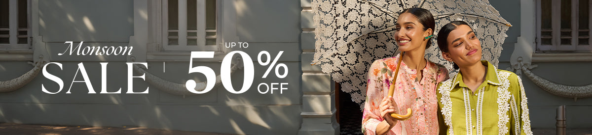Minimal salmon pink graphic announcing Lakshita’s Just End of Season Sale in clean, elegant text