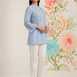 Tiri Spa Monochrome Embroidered Shirt