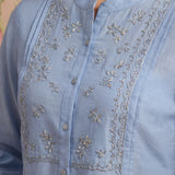 Tiri Spa Monochrome Embroidered Shirt