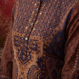 Purple Printed Shantoon Tunic