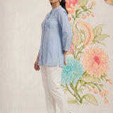 Tiri Spa Monochrome Embroidered Shirt