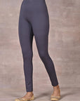 Side View of Anchor Grey Plain Tight for Women