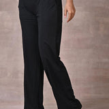Black Flared Palazzo - Lakshita