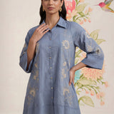 Maitri Spa Embroidered A-line Tunic