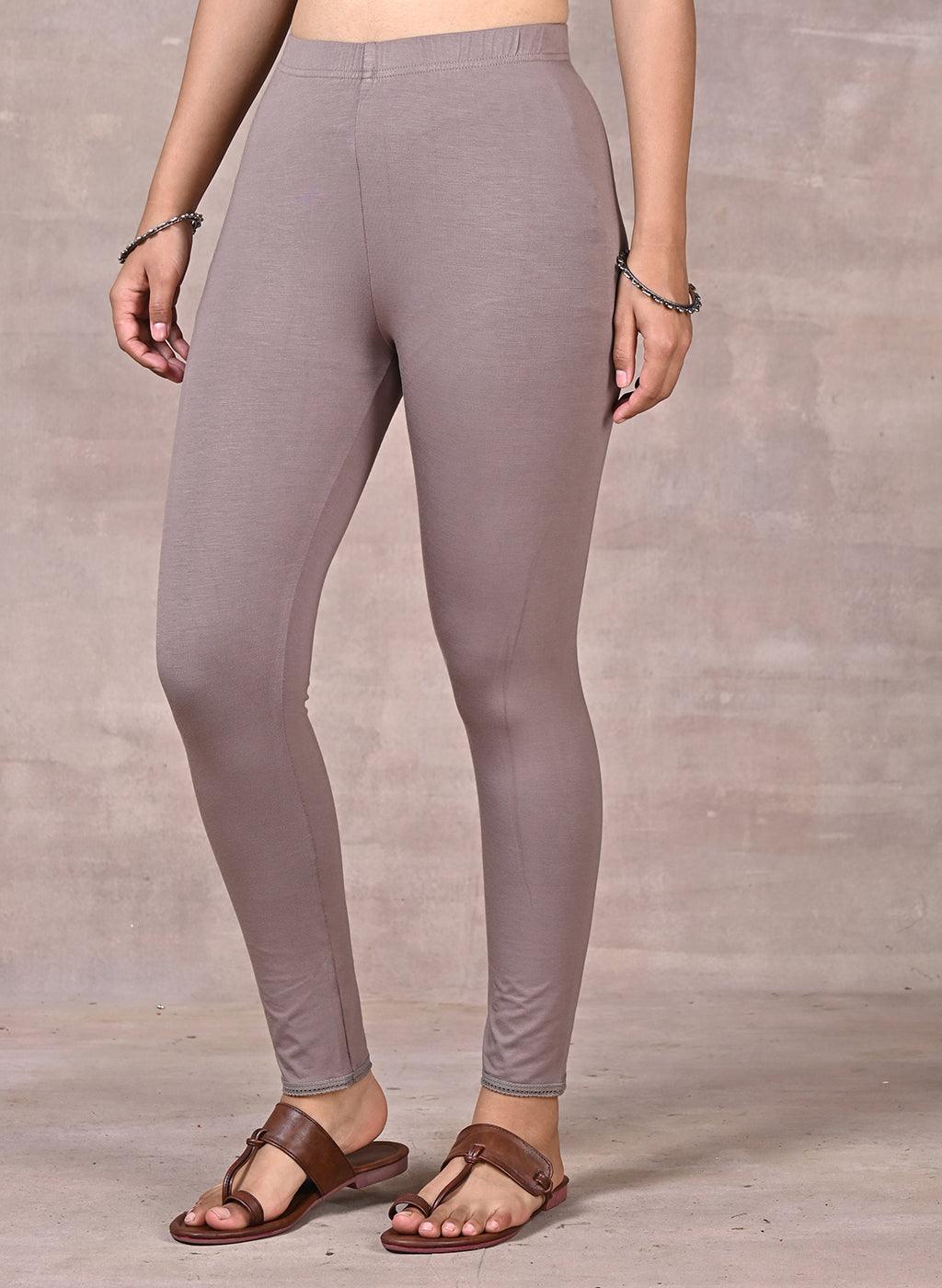 Buy TWINBIRDS Women Pearly Vanilla Solid Ankle Length Shimmer Legging Online  at Best Prices in India - JioMart.