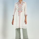 Green Straight-fit Palazzos