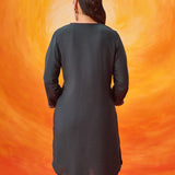 Zia Green zari Embroidered Tunic