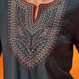 Zia Green zari Embroidered Tunic