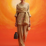 Vaara Kalini Light Green Embroidered Suit Set with Dupatta