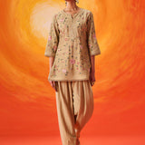 Vaara Kalini Light Green Embroidered Suit Set with Dupatta