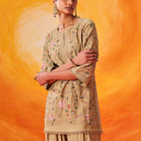 Vaara Kalini Light Green Embroidered Suit Set with Dupatta