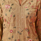 Vaara Kalini Light Green Embroidered Suit Set with Dupatta