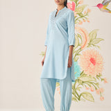 Abeer Spa Embroidered Kurta Set