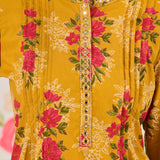 Elia Mustard Printed Cambric Tunic
