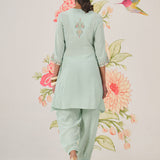 Yana Spa Mirrorwork A-line Co-ord Set