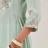 Yana Spa Mirrorwork A-line Co-ord Set