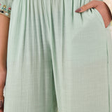 Yana Spa Mirrorwork A-line Co-ord Set