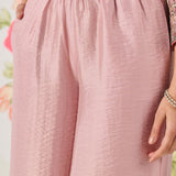 Vaara Nishat Pink Embroidered Suit Set with Dupatta