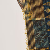 Chhavi Brown Printed Kaftan Set