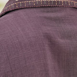 Aria Lavendar Embroidered Collared Shirt