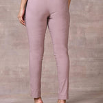 Pink Skin-Fit Jeggings - Lakshita