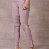 Pink Skin-Fit Jeggings - Lakshita