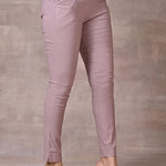 Pink Skin-Fit Jeggings - Lakshita