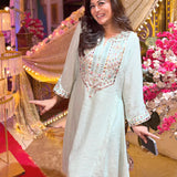 Yana Spa Mirrorwork A-line Co-ord Set