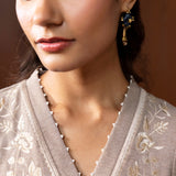 Ahar Beige Embroidered Wool Co-ord Set