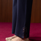 Arisha Navy Embroidered Co-ord Set