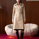 Neve Tan A-line Coat