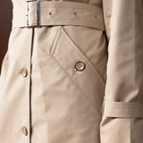 Neve Tan A-line Coat