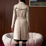 Neve Tan A-line Coat