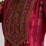Aaira Mulberry Pink Printed Embroidered Co-ord Set