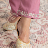 Kiara Blush Pink Embroidered Suit Set