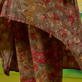 Aavya Olive Green Printed Co-ord Set